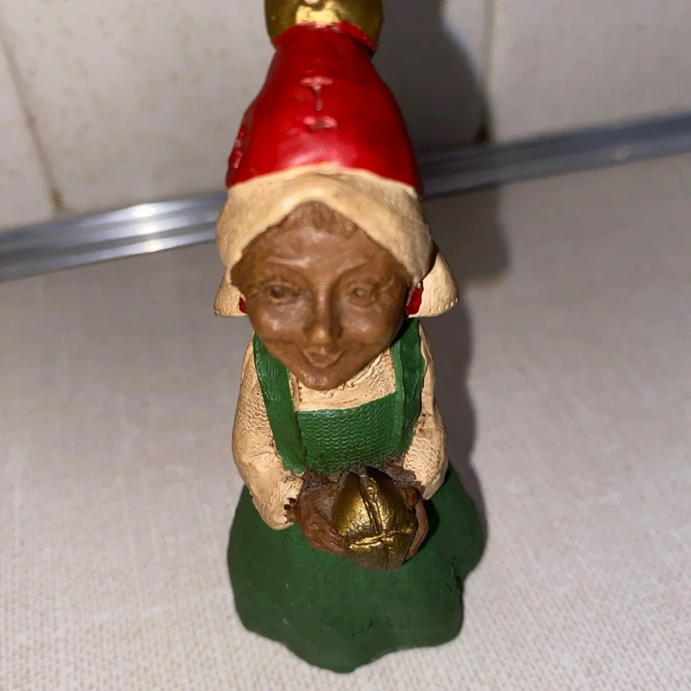 Vintage Tom Clark 1986  I‎ Jingle Lady Christmas Figurine Decoration